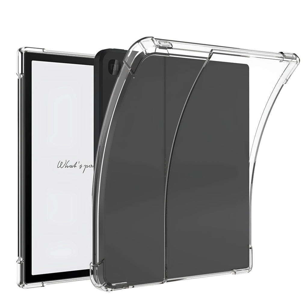 Transparent airbag protective phone case for 7-inch e-readers with shockproof TPU construction