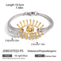 Women's stainless steel Devil's Eye bracelet non-fading European and American style colour matching