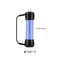 Mini portable keychain emergency charger for mobile phones with keychain loop