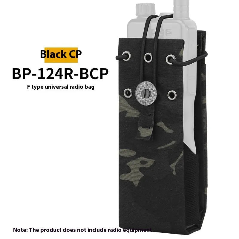 Universal walkie-talkie storage bag in BCP colour for MPU5 PRC 163 models