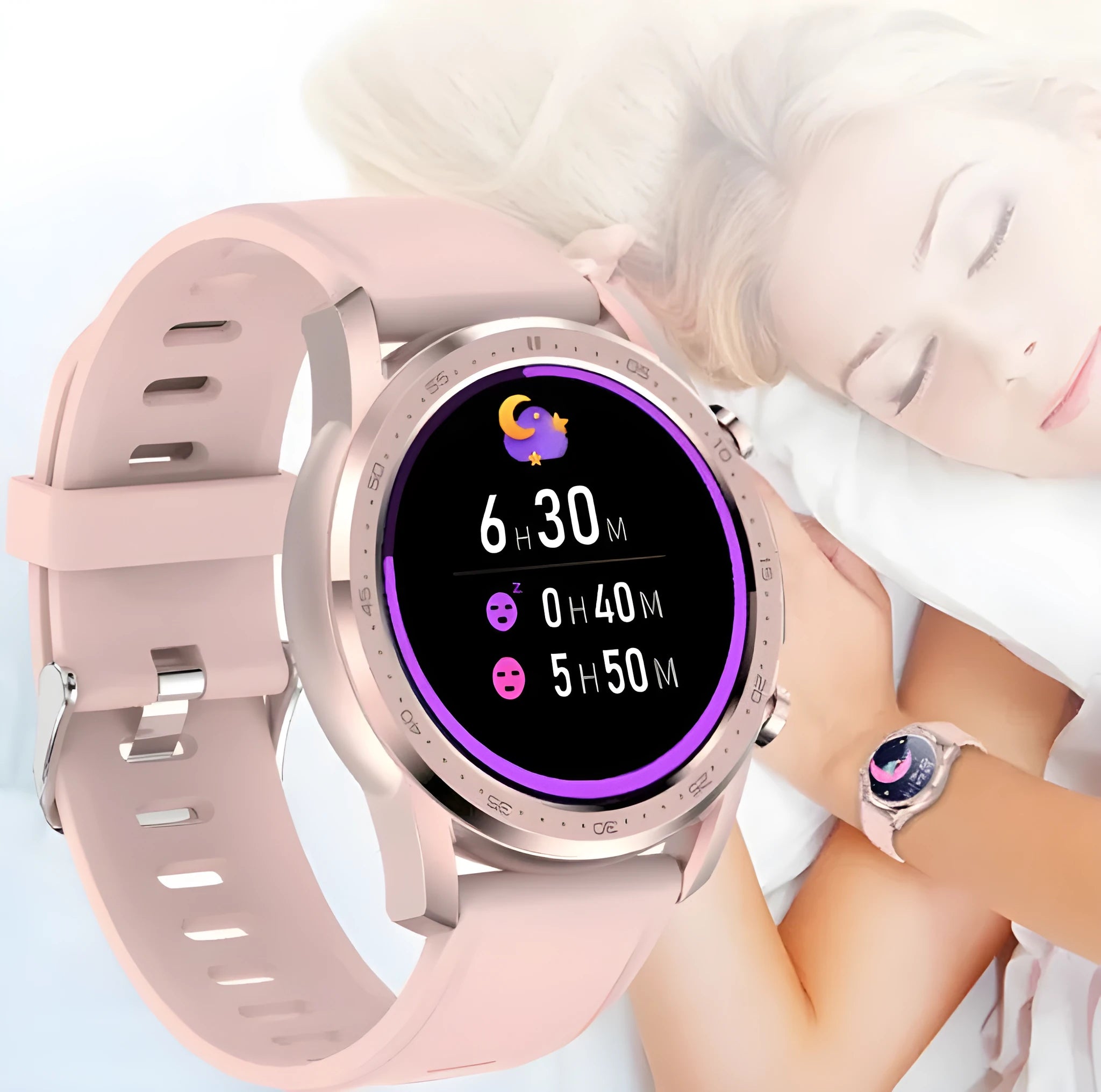 Youth2 smart bracelet with black zinc alloy case and 1.3-inch screen on a wristband.