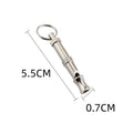 Metallic brass adjustable ultrasonic dog training whistle for barking control