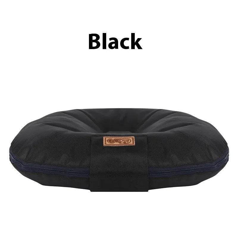Removable cover pet mattress in Oxford cloth for dogs, shown in S size 55x45cm