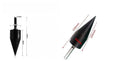 Hexagonal shank firewood splitting drill bit in 32mm and 42mm sizes for electric tools.