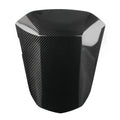 GSXR1000 motorcycle rear cowl seat cover in ABS plastic shown in black colour