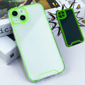 Glow in the dark soft TPU protective case for Apple iPhone on a dark background