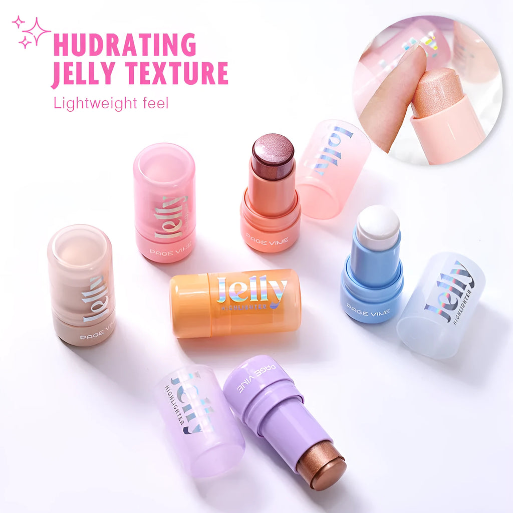 Makeup VINE Pocket Highlighter Contour Stick 6g in plastic case, six colour styles available