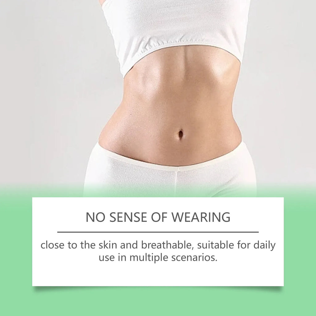 Four round Slimming Nano Microneedle Patches with ginger and mugwort root extract for skincare application