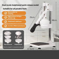 Commercial stainless steel manual orange juicer with quick disassembly mechanism