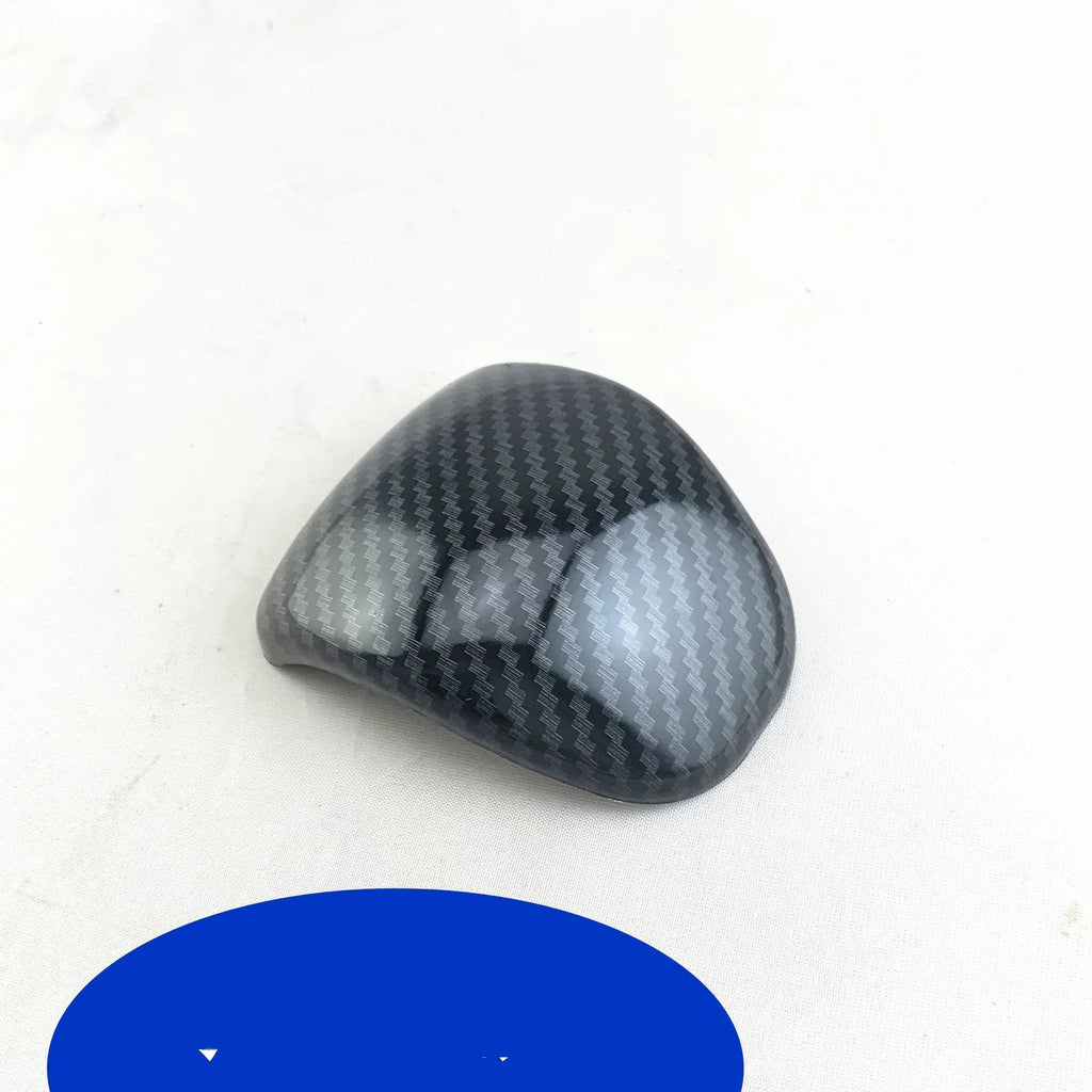Carbon fibre effect gear shift cover for vehicle interior customisation