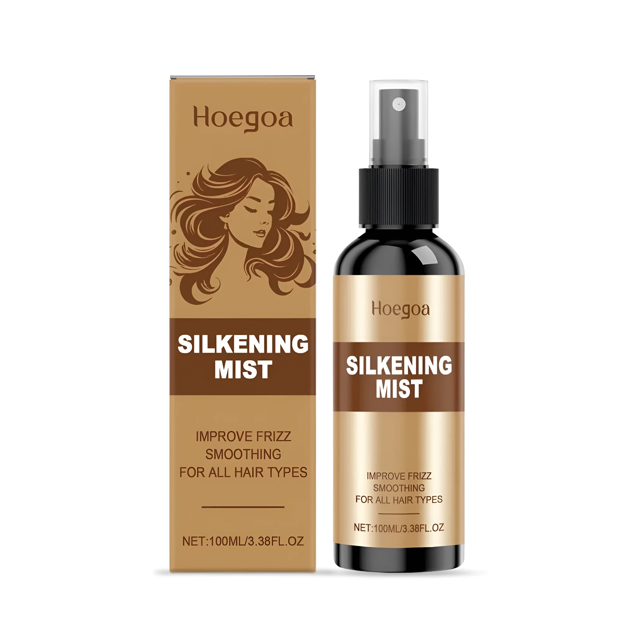 100ml hair care spray bottle with collagen vitamin E and botanical ginger rosemary formula