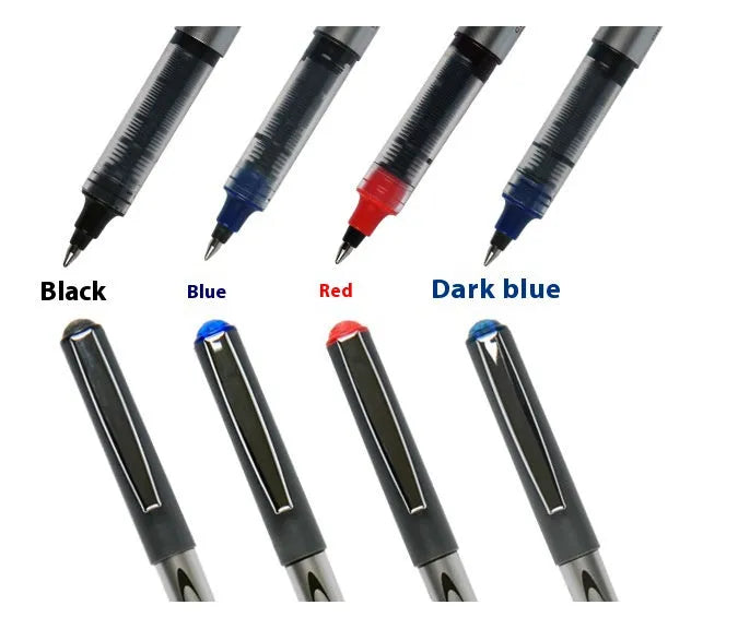 0.5mm water-based quick-drying signature pen with plastic shell in multiple ink colour options