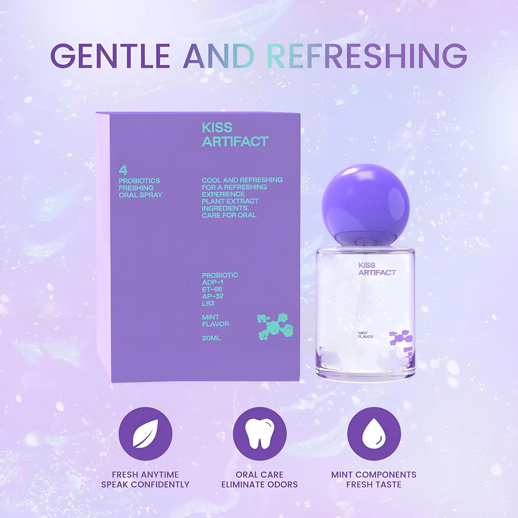 20ml portable probiotics oral spray with spray nozzle for hydration care