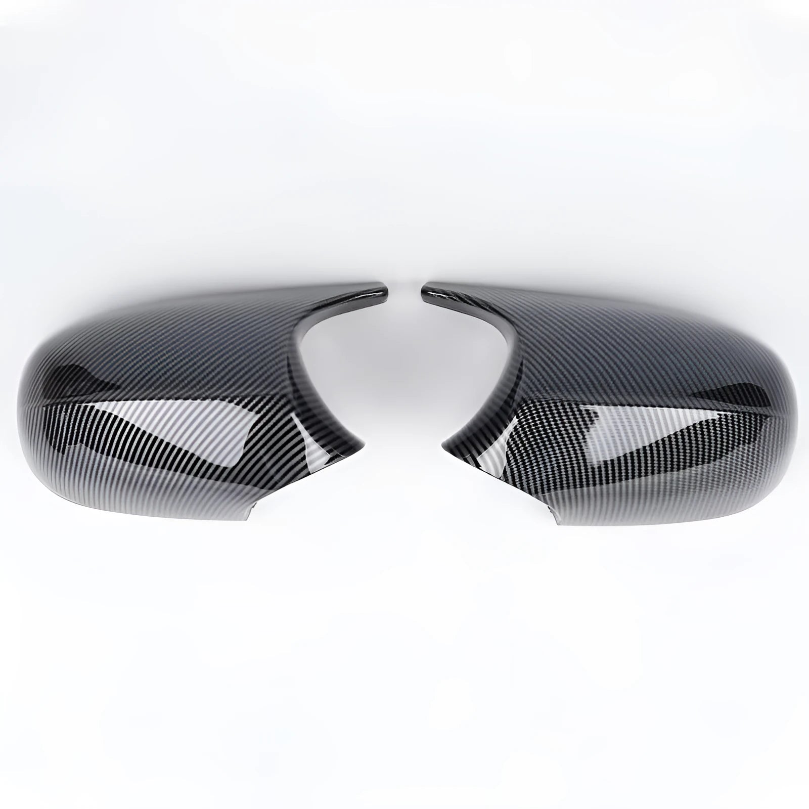 BMW 3 Series E90 rearview mirror shell replacement housing in black ABS plastic
