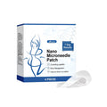 Four nano microneedle body shaping patches with herbal formula for targeted slimming application