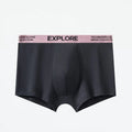 Men's cotton antibacterial sports underwear in mid waist design showing colour options