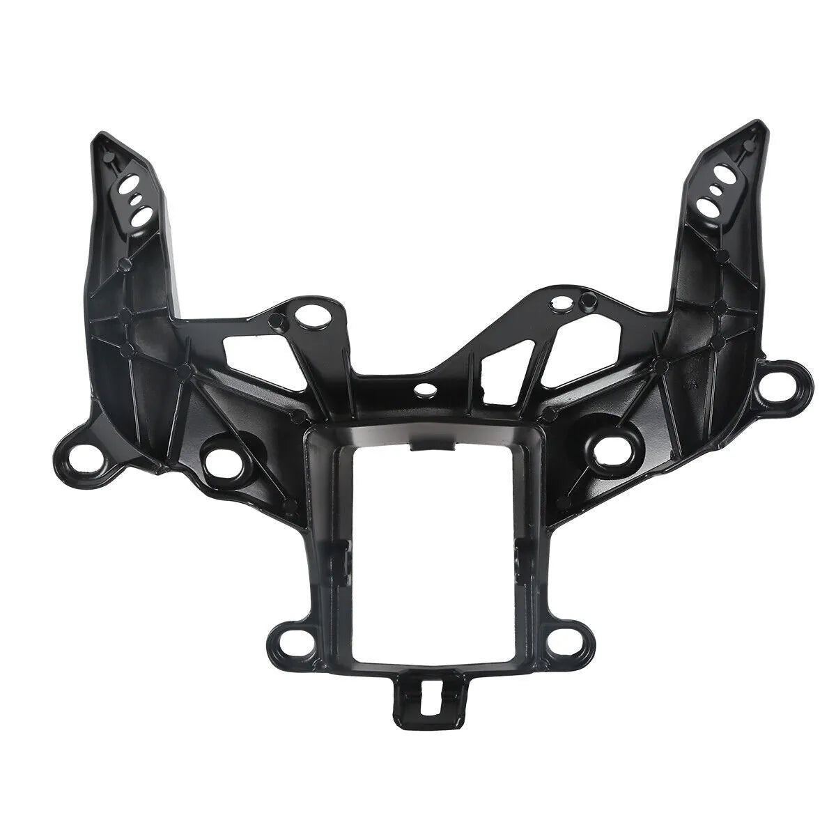 Black aluminium headlight bracket for BMW S1000RR motorcycle (2009-2018)