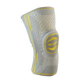 Cotton mountaineering knee pads in green, blue or yellow colours with M, L, XL sizing options