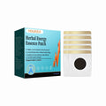 Circular herbal nursing patches with moxa leaf and Asian ginseng in 10-piece pack for navel care