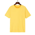 Men's loose-fit black cotton T-shirt with short sleeves and a printed graphic on the front.