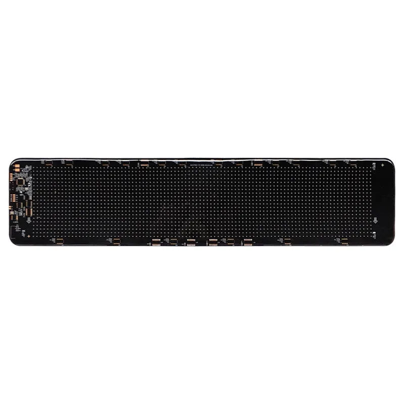 LED smart bumper sticker display screen for cars with phone control