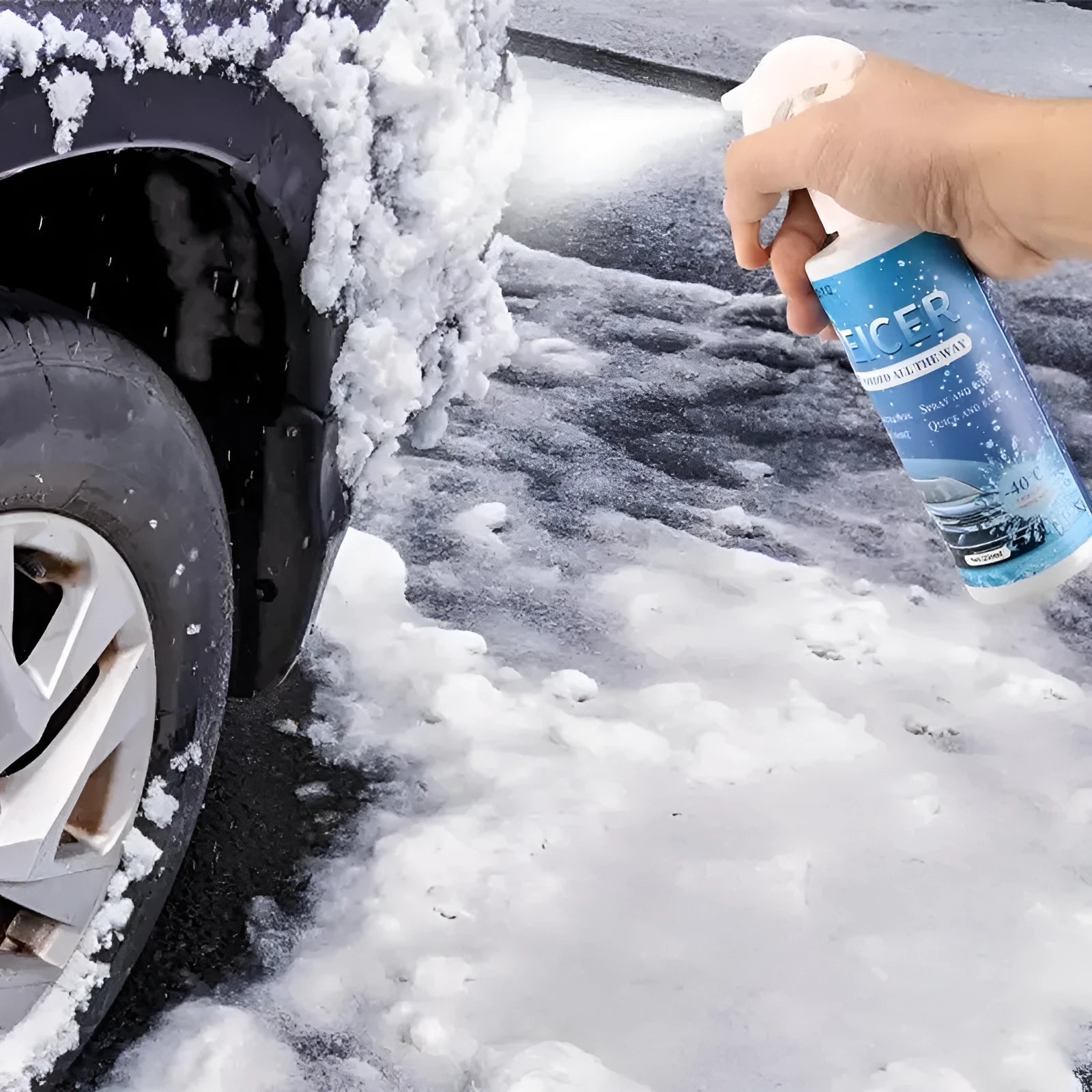 250ml car windscreen deicer spray bottle for frozen glass removal