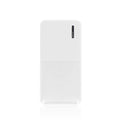 20000mAh power bank with multiple USB ports showing black and white colour options