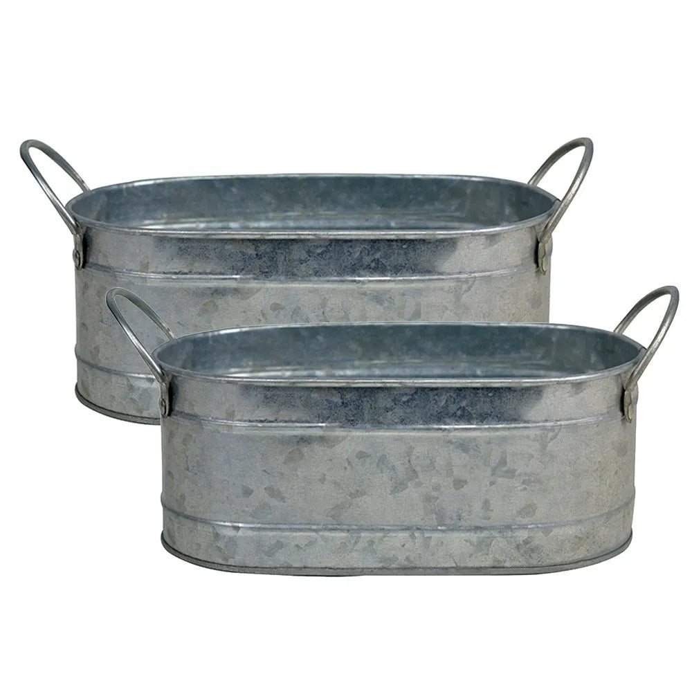 Iron sheet succulent flowerpot for desktop display with corrosion-resistant finish