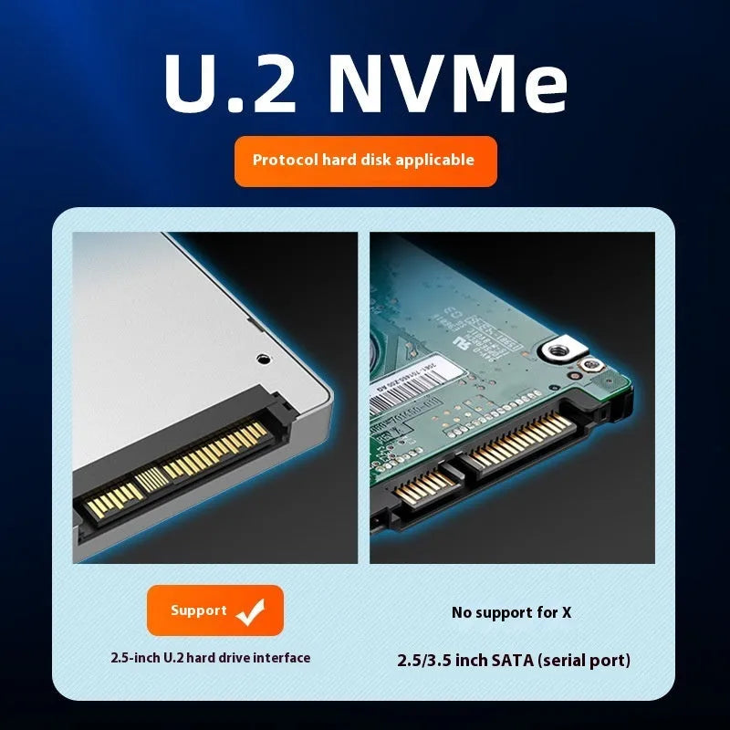 Readwrite Seat K108U external hard disk reader docking station in ABS plastic and aluminium alloy with data cables