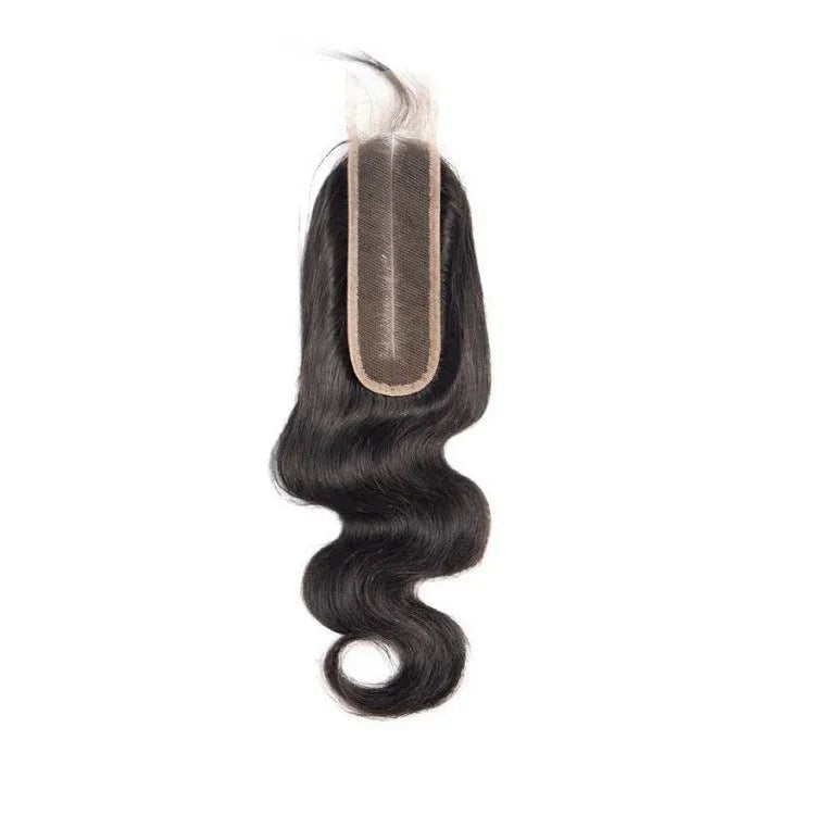 A natural colour straight human hair wig for women, shown in an exotic style.