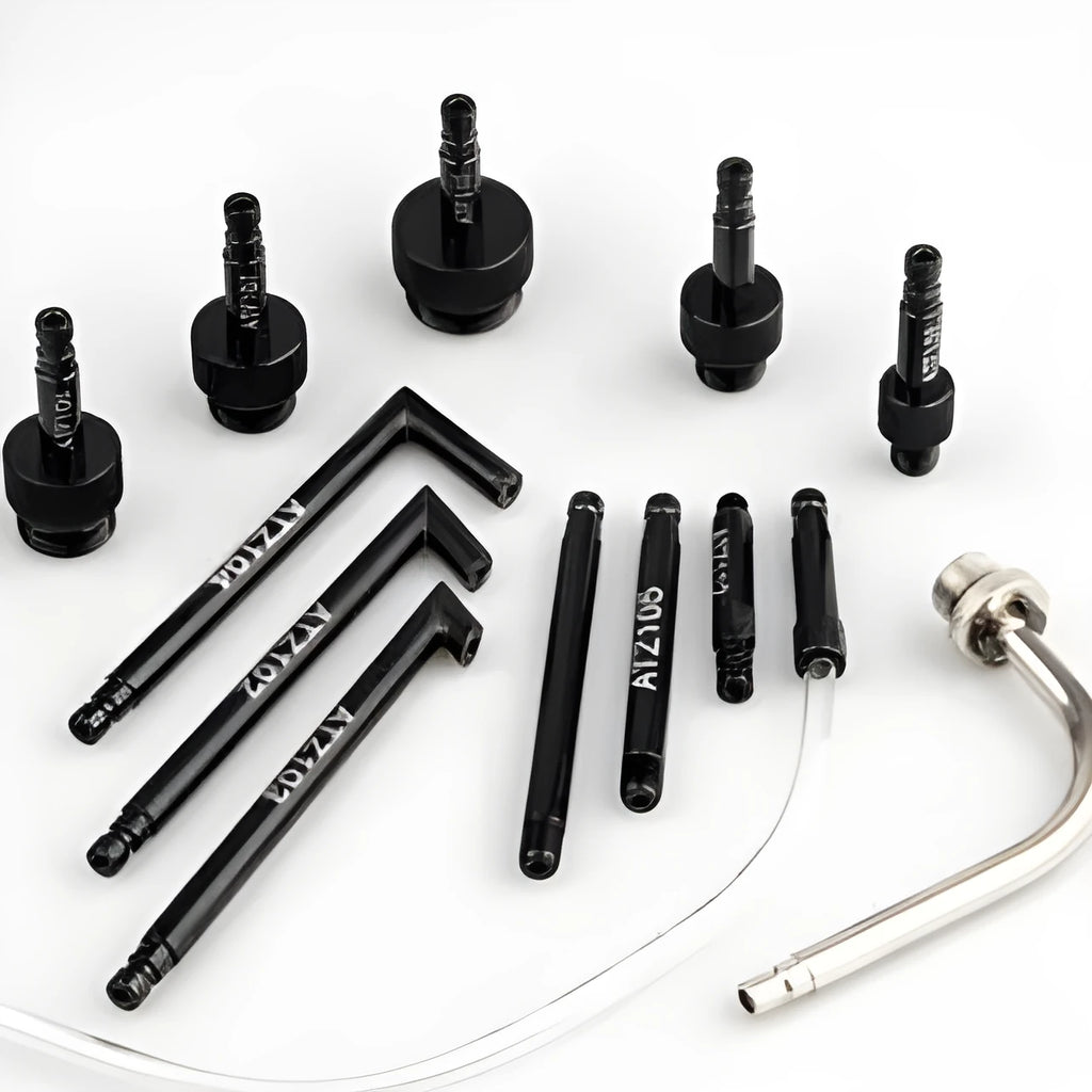 13-piece automatic transmission oil refuelling machine with pumping kit for ATF fluid changes