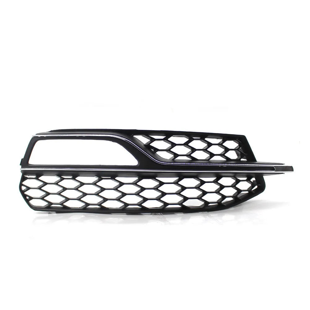 Black ABS bumper fog lamp grille for Audi A3 Sport S3 2013 to 2016 models