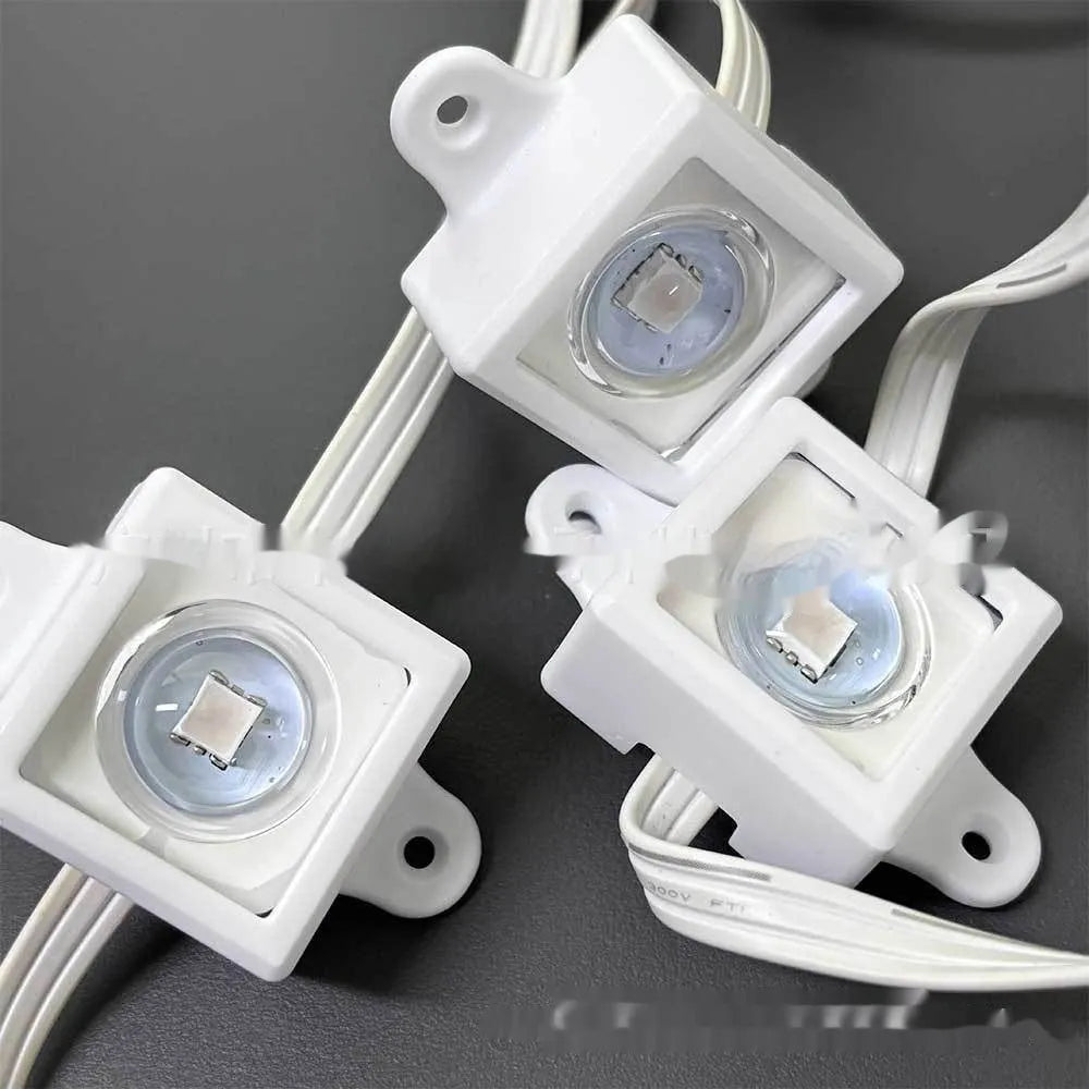 Small white plastic LED lampshade for a fixed bracket light, measuring 1.7 by 6 centimetres.