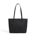 Genuine leather women's tote bag in retro style with multiple internal compartments