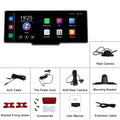 10.26-inch car DVR touchscreen display with rear view camera and CarPlay Android Auto connectivity
