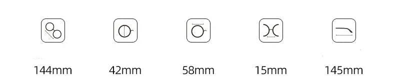 Full frame anti-blue light glasses for men, TR90 square frame, yellow film PC lenses, retro literary style