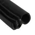 Black rubber sliding door seal strip for Toyota Hiace High Roof 5 metre length