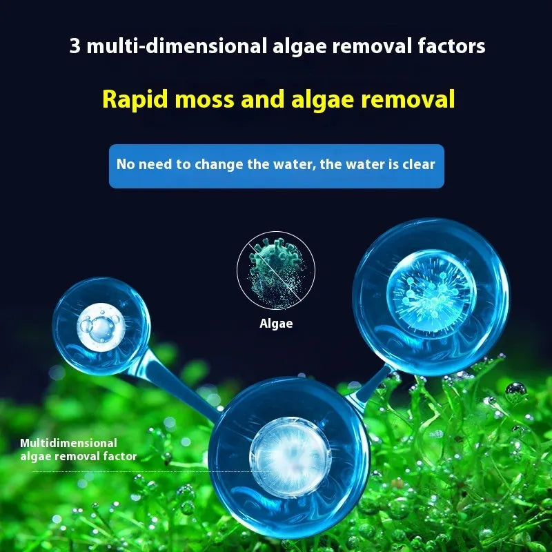 Ecological algae removal King algaecide bottles in 300ml 700ml 1100ml sizes for aquarium pond treatment