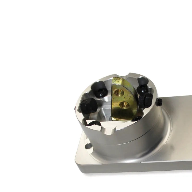Silver aluminium alloy short shift lever for Horton car manual transmission