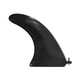 SUP paddle with removable large fish fins, plastic construction, approximately 175g weight