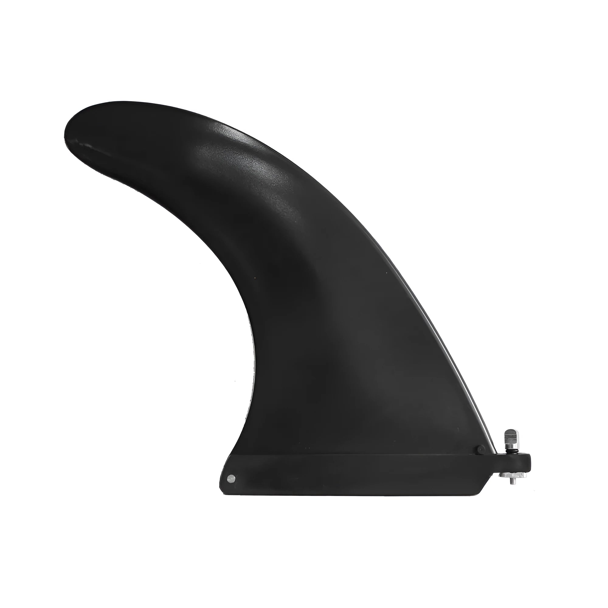 SUP paddle with removable large fish fins, plastic construction, approximately 175g weight
