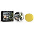 100g car coating wax pot with application sponge for paint renovation and dust protection