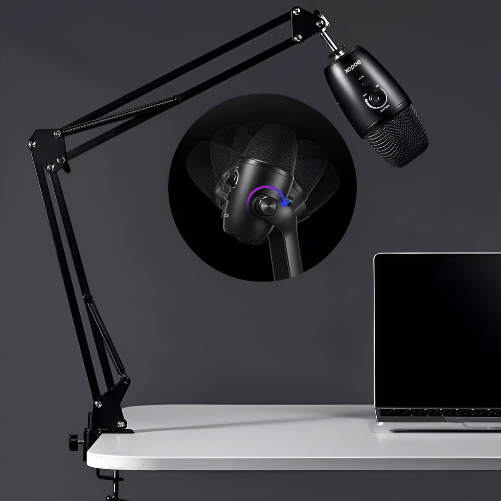 God cow UMIC82 wireless karaoke microphone with noise cancelling for mobile phone and computer use