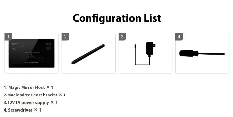 13.3-inch integrated computer touch display panel with voice assistant for Raspberry Pi CM4 projects.