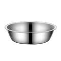 Stainless steel pet bowl for cats and dogs with non-slip design