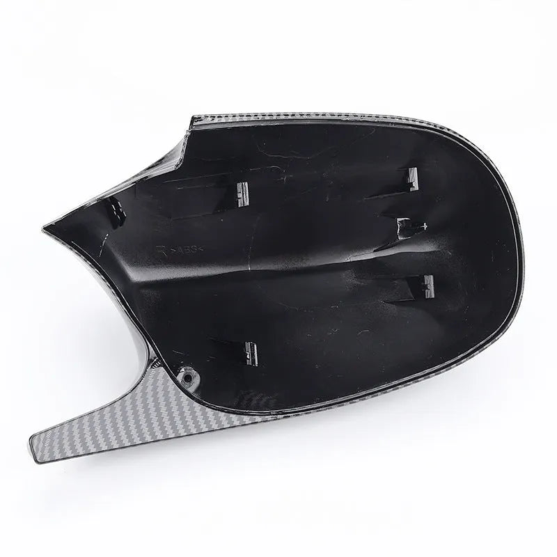 BMW 3 Series E90 rearview mirror shell replacement housing in black ABS plastic
