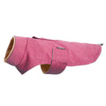 Grey polyester dog vest for a medium large breed on a white background.
