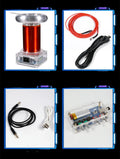 Tesla coil driver board and controller unit for generating musical lightning arcs