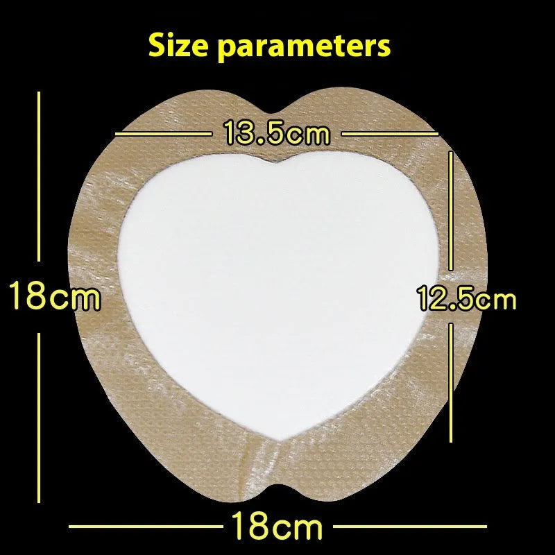 Large skin colour silicone gel foam medical dressing sticker for bedsore prevention