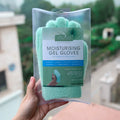 Spa gel gloves hand mask with Vitamin E and essential oils in pink colour